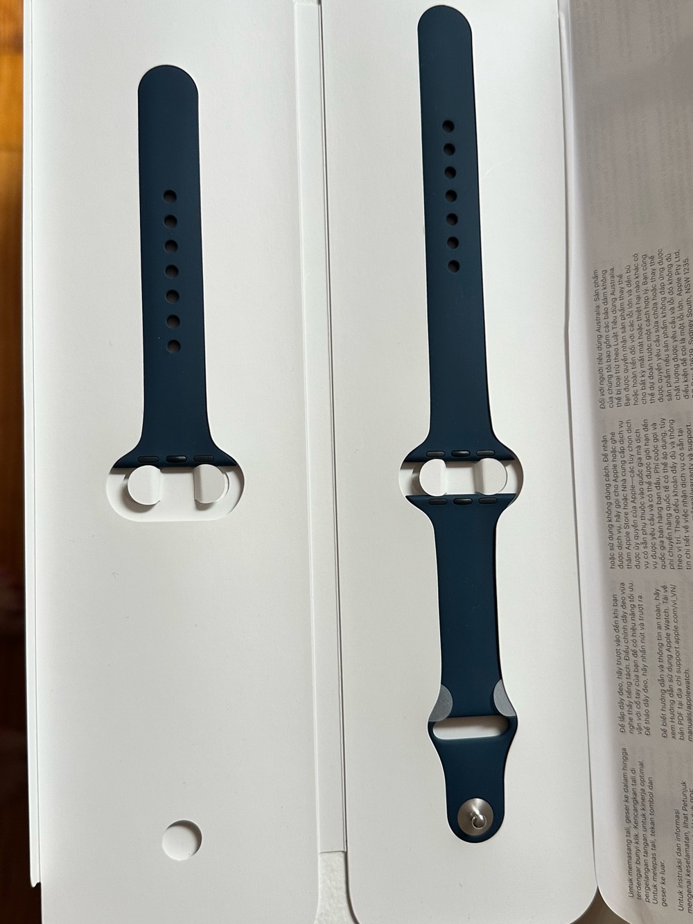 Apple Watch 41mm Sport Band Abyss Blue